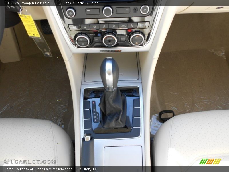 Black / Cornsilk Beige 2012 Volkswagen Passat 2.5L SE