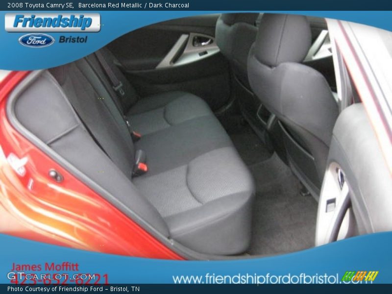Barcelona Red Metallic / Dark Charcoal 2008 Toyota Camry SE