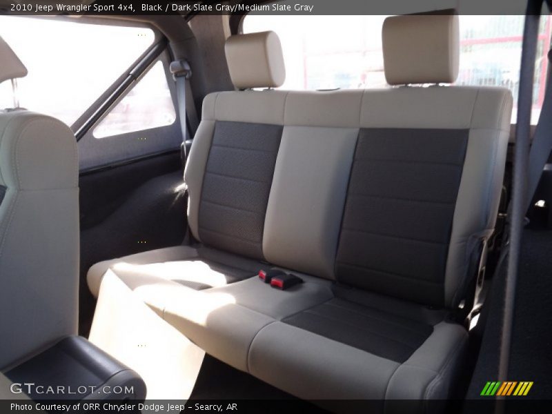 Black / Dark Slate Gray/Medium Slate Gray 2010 Jeep Wrangler Sport 4x4