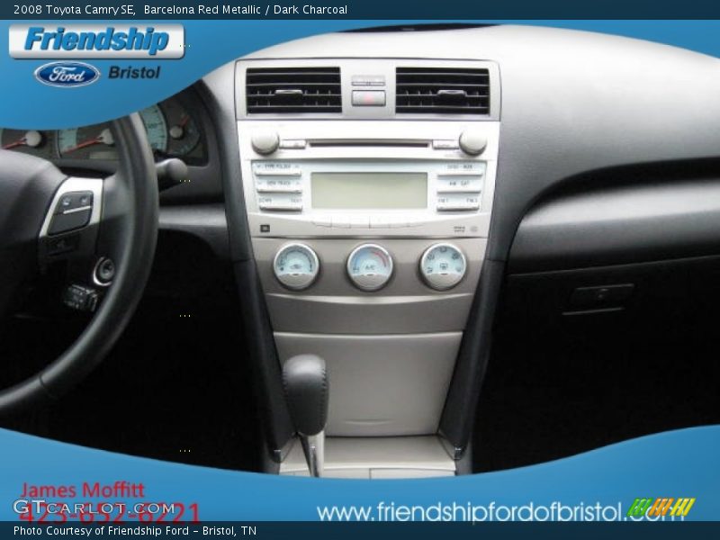Barcelona Red Metallic / Dark Charcoal 2008 Toyota Camry SE