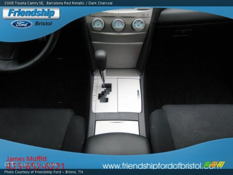 Barcelona Red Metallic / Dark Charcoal 2008 Toyota Camry SE