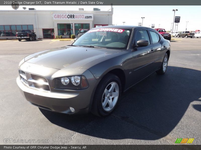 Dark Titanium Metallic / Dark Slate Gray 2010 Dodge Charger SXT