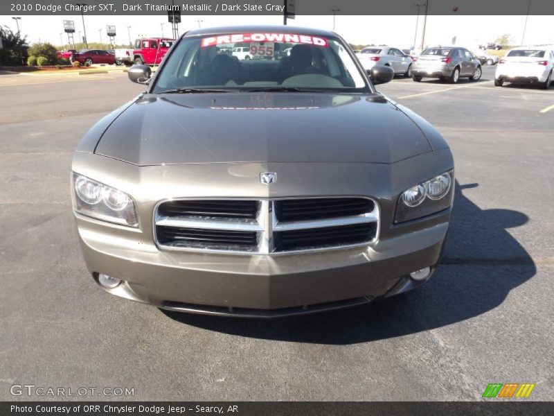 Dark Titanium Metallic / Dark Slate Gray 2010 Dodge Charger SXT