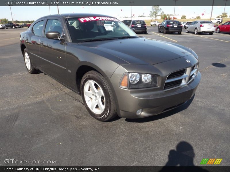 Dark Titanium Metallic / Dark Slate Gray 2010 Dodge Charger SXT