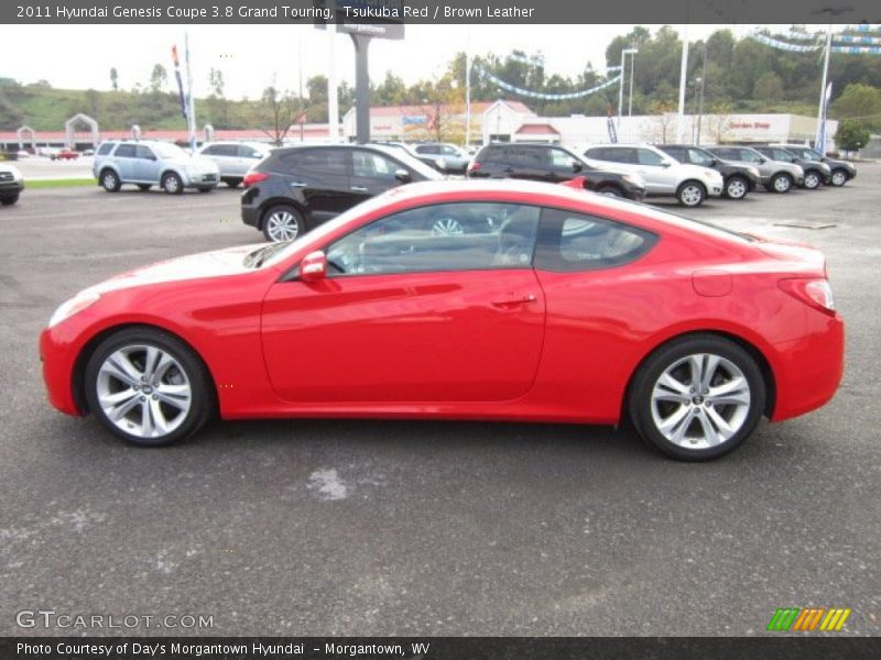  2011 Genesis Coupe 3.8 Grand Touring Tsukuba Red