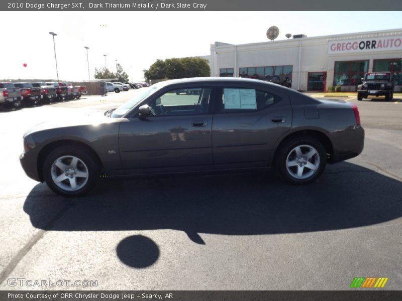 Dark Titanium Metallic / Dark Slate Gray 2010 Dodge Charger SXT