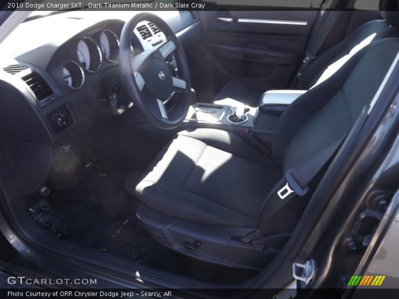 Dark Titanium Metallic / Dark Slate Gray 2010 Dodge Charger SXT