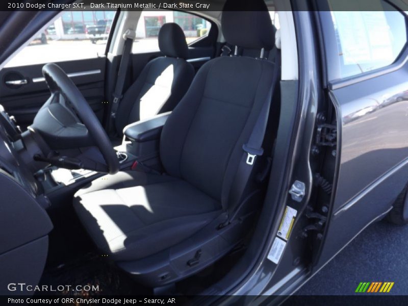 Dark Titanium Metallic / Dark Slate Gray 2010 Dodge Charger SXT