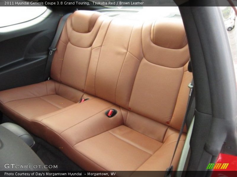  2011 Genesis Coupe 3.8 Grand Touring Brown Leather Interior