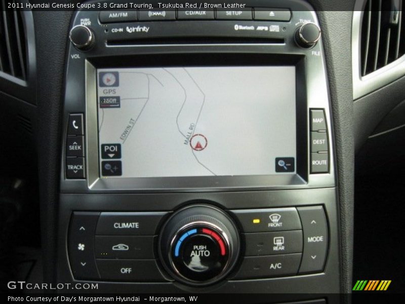 Navigation of 2011 Genesis Coupe 3.8 Grand Touring