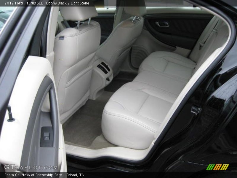 Ebony Black / Light Stone 2012 Ford Taurus SEL
