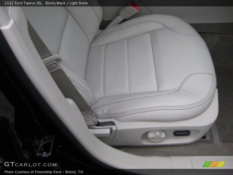 Ebony Black / Light Stone 2012 Ford Taurus SEL