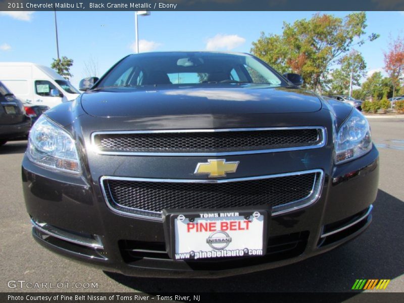 Black Granite Metallic / Ebony 2011 Chevrolet Malibu LT