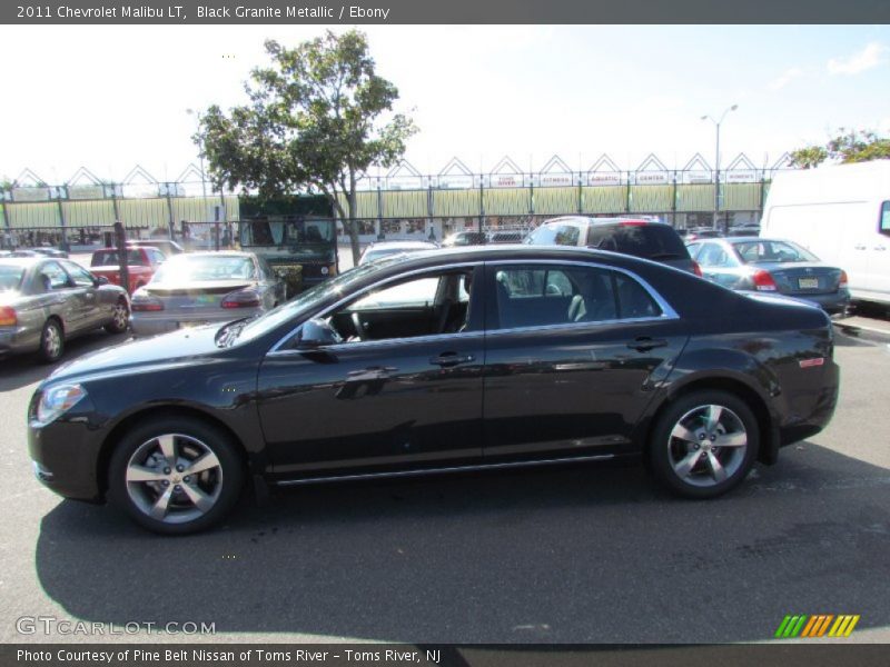 Black Granite Metallic / Ebony 2011 Chevrolet Malibu LT