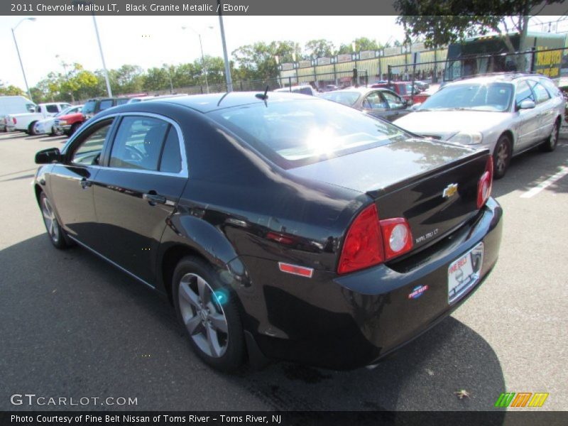 Black Granite Metallic / Ebony 2011 Chevrolet Malibu LT