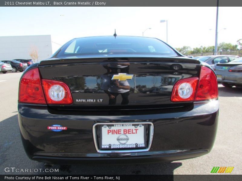 Black Granite Metallic / Ebony 2011 Chevrolet Malibu LT
