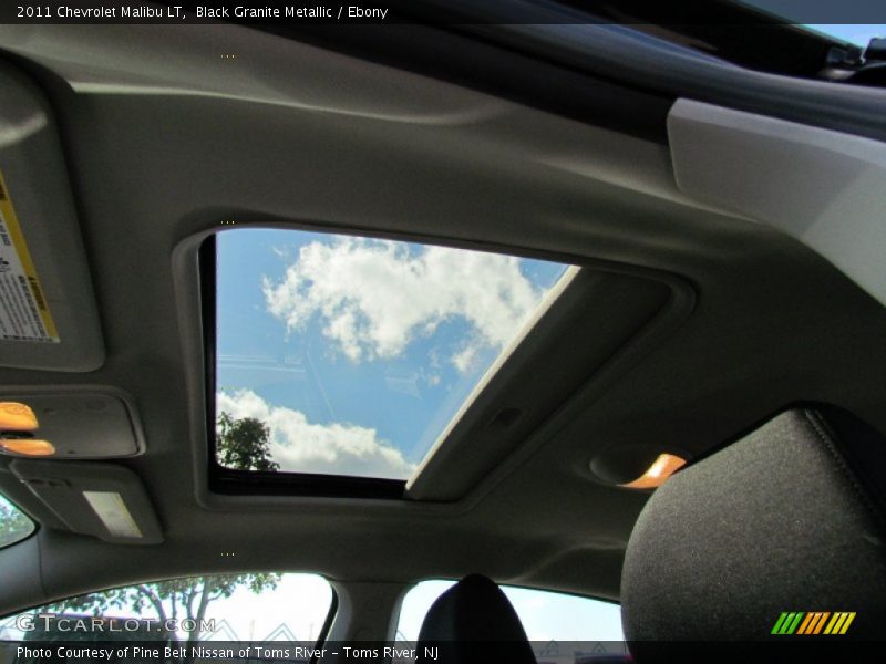 Black Granite Metallic / Ebony 2011 Chevrolet Malibu LT