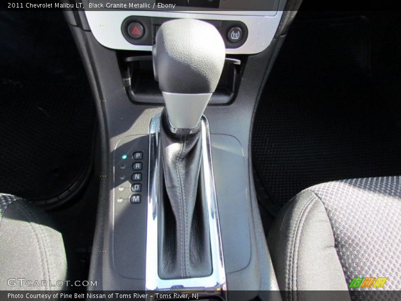 Black Granite Metallic / Ebony 2011 Chevrolet Malibu LT