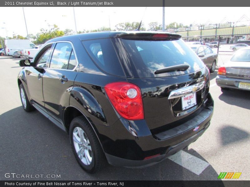 Black / Light Titanium/Jet Black 2011 Chevrolet Equinox LS