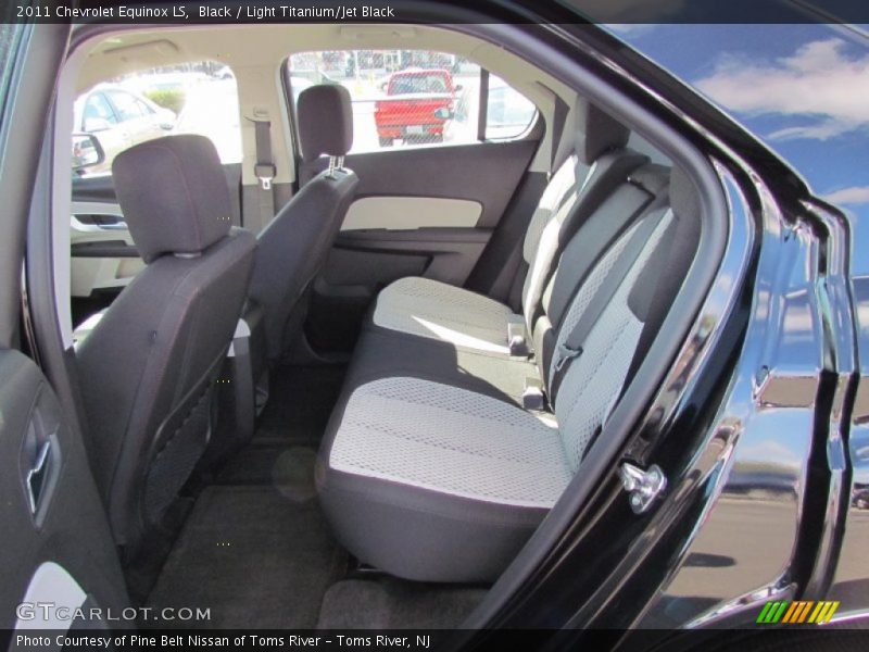 Black / Light Titanium/Jet Black 2011 Chevrolet Equinox LS
