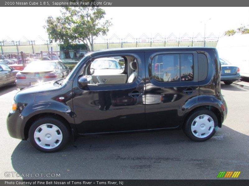 Sapphire Black Pearl / Light Gray 2010 Nissan Cube 1.8 S