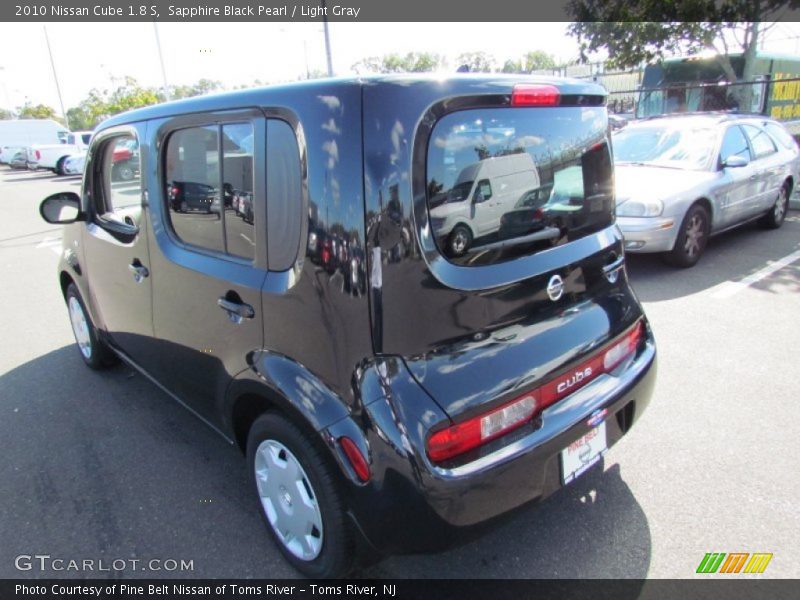 Sapphire Black Pearl / Light Gray 2010 Nissan Cube 1.8 S