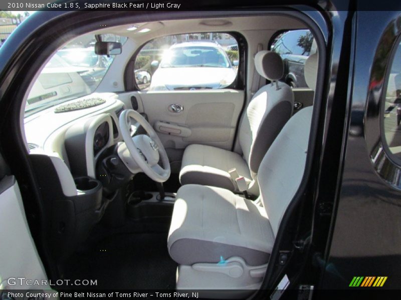 Sapphire Black Pearl / Light Gray 2010 Nissan Cube 1.8 S