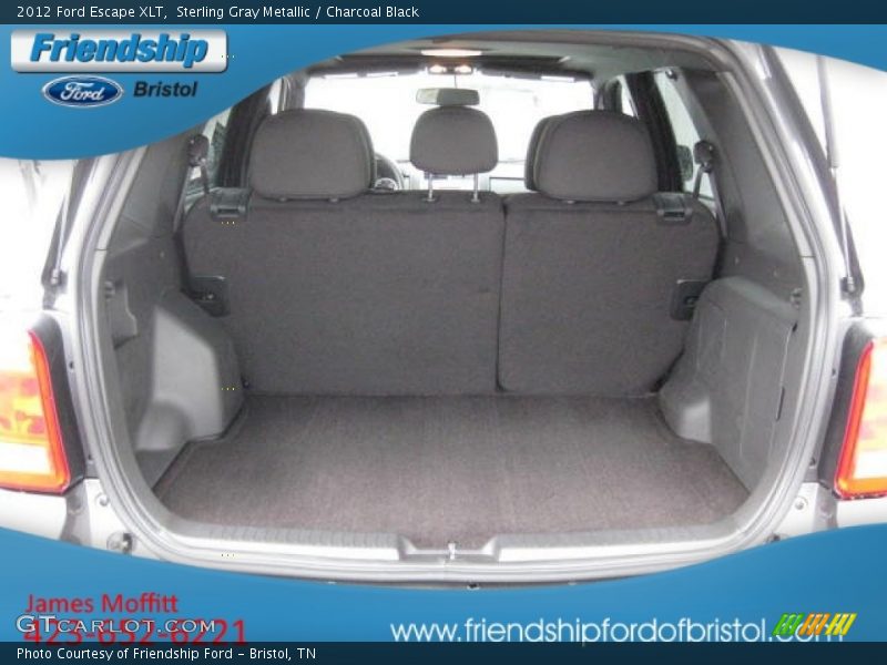 Sterling Gray Metallic / Charcoal Black 2012 Ford Escape XLT
