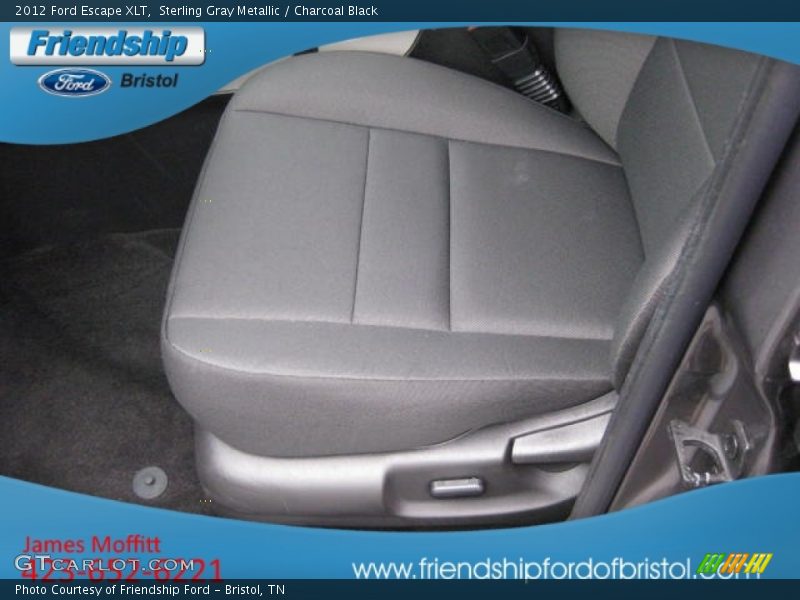 Sterling Gray Metallic / Charcoal Black 2012 Ford Escape XLT