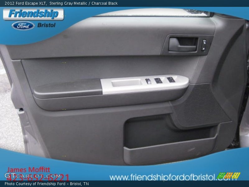 Sterling Gray Metallic / Charcoal Black 2012 Ford Escape XLT