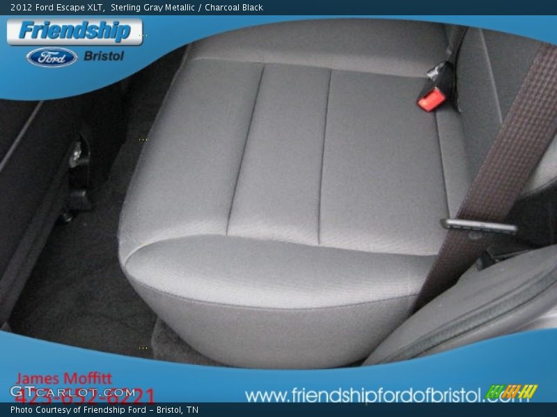 Sterling Gray Metallic / Charcoal Black 2012 Ford Escape XLT