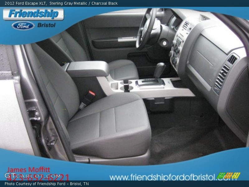 Sterling Gray Metallic / Charcoal Black 2012 Ford Escape XLT