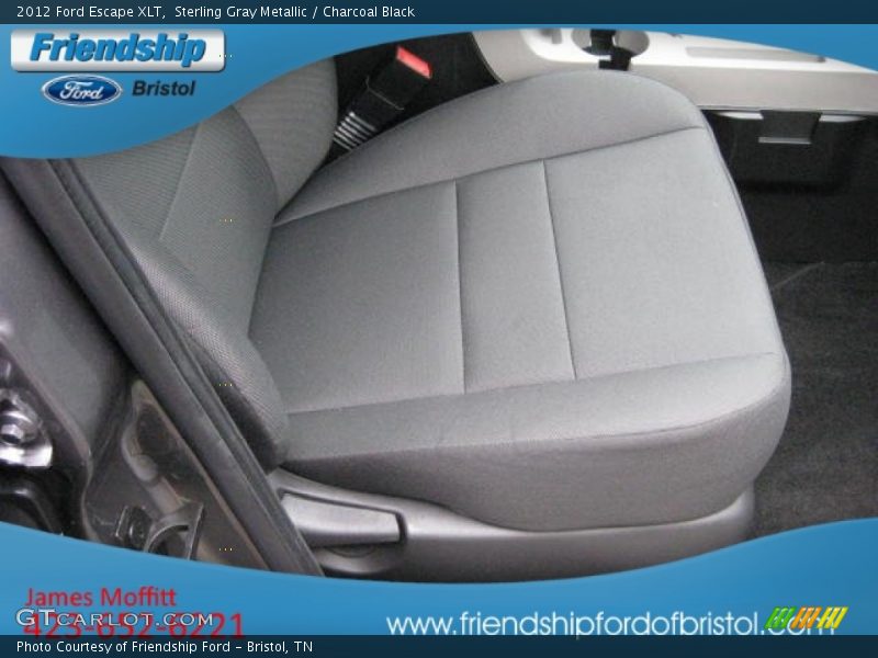 Sterling Gray Metallic / Charcoal Black 2012 Ford Escape XLT