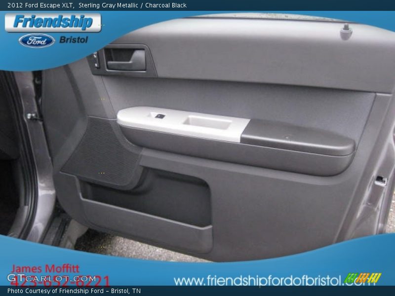 Sterling Gray Metallic / Charcoal Black 2012 Ford Escape XLT