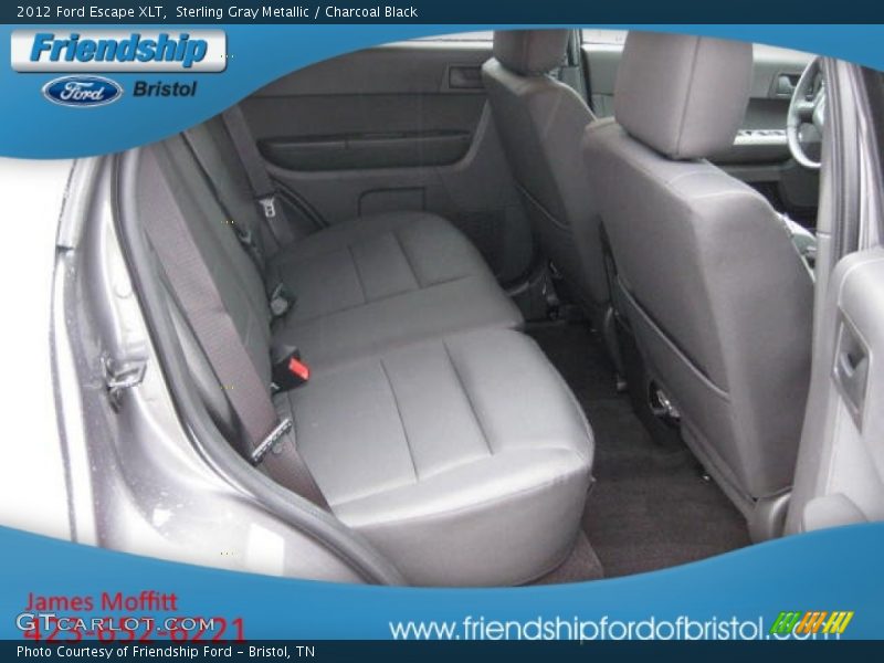 Sterling Gray Metallic / Charcoal Black 2012 Ford Escape XLT