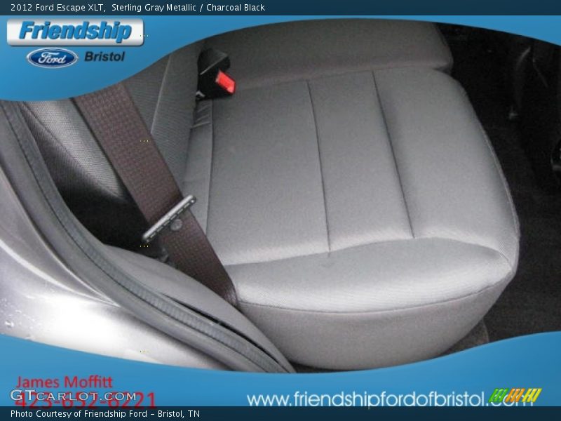 Sterling Gray Metallic / Charcoal Black 2012 Ford Escape XLT