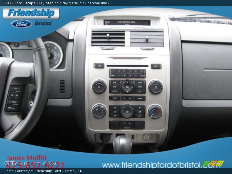 Sterling Gray Metallic / Charcoal Black 2012 Ford Escape XLT