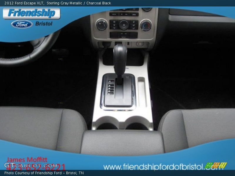 Sterling Gray Metallic / Charcoal Black 2012 Ford Escape XLT