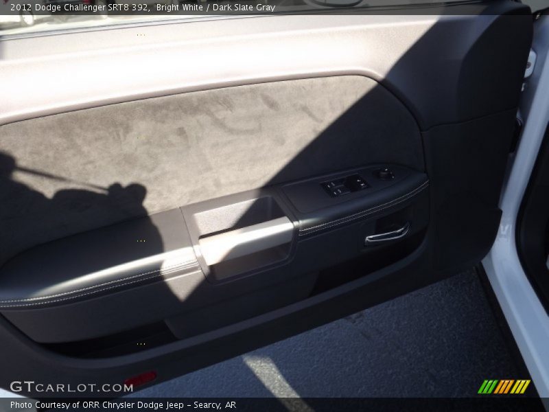 Bright White / Dark Slate Gray 2012 Dodge Challenger SRT8 392