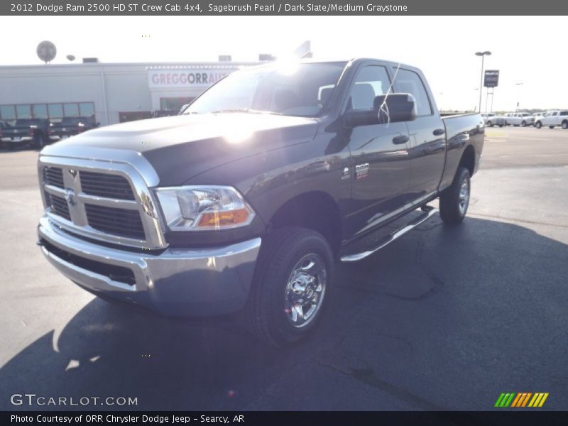 Sagebrush Pearl / Dark Slate/Medium Graystone 2012 Dodge Ram 2500 HD ST Crew Cab 4x4