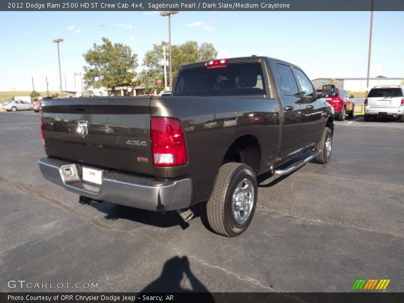 Sagebrush Pearl / Dark Slate/Medium Graystone 2012 Dodge Ram 2500 HD ST Crew Cab 4x4