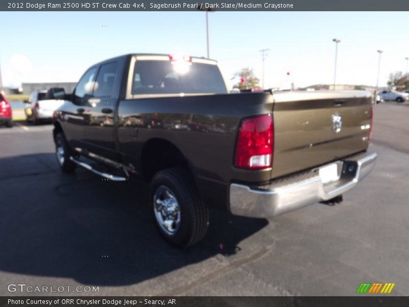 Sagebrush Pearl / Dark Slate/Medium Graystone 2012 Dodge Ram 2500 HD ST Crew Cab 4x4