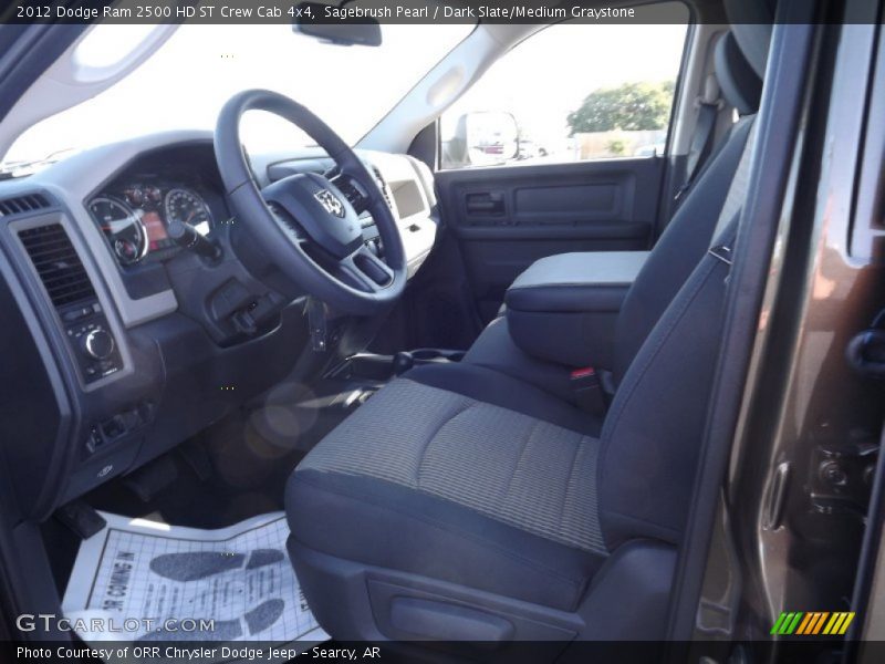 Sagebrush Pearl / Dark Slate/Medium Graystone 2012 Dodge Ram 2500 HD ST Crew Cab 4x4