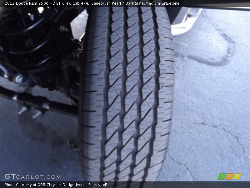 Sagebrush Pearl / Dark Slate/Medium Graystone 2012 Dodge Ram 2500 HD ST Crew Cab 4x4