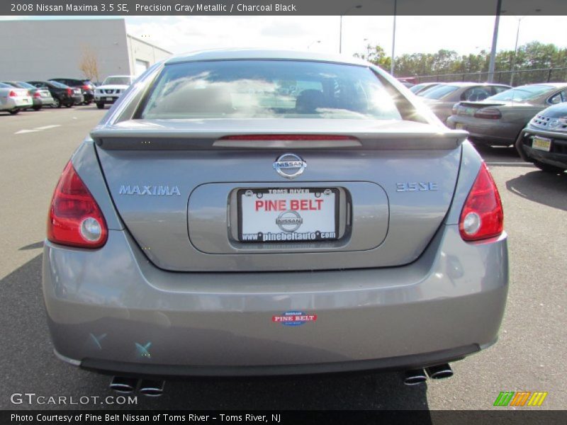 Precision Gray Metallic / Charcoal Black 2008 Nissan Maxima 3.5 SE