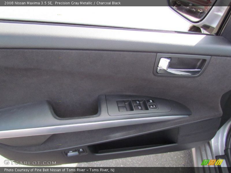 Precision Gray Metallic / Charcoal Black 2008 Nissan Maxima 3.5 SE