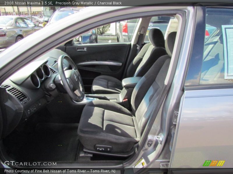 Precision Gray Metallic / Charcoal Black 2008 Nissan Maxima 3.5 SE