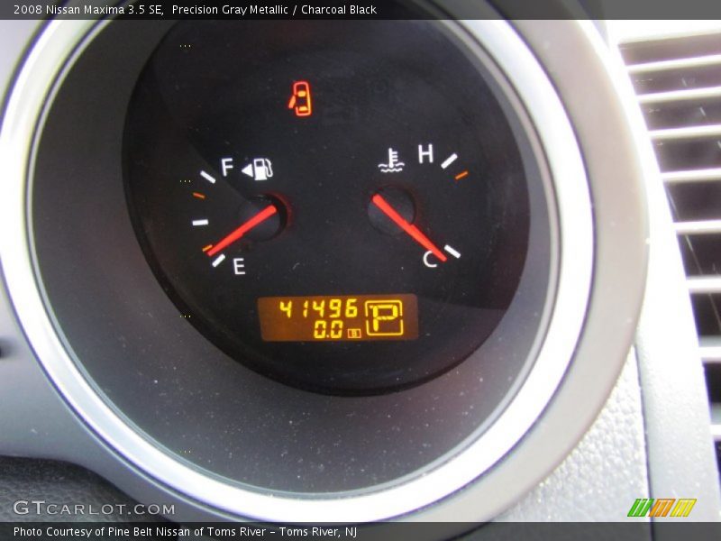 Precision Gray Metallic / Charcoal Black 2008 Nissan Maxima 3.5 SE