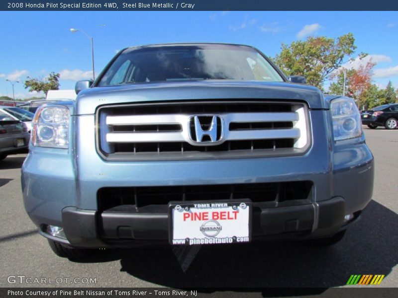 Steel Blue Metallic / Gray 2008 Honda Pilot Special Edition 4WD