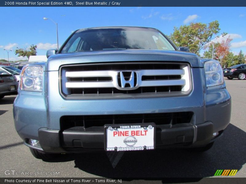 Steel Blue Metallic / Gray 2008 Honda Pilot Special Edition 4WD